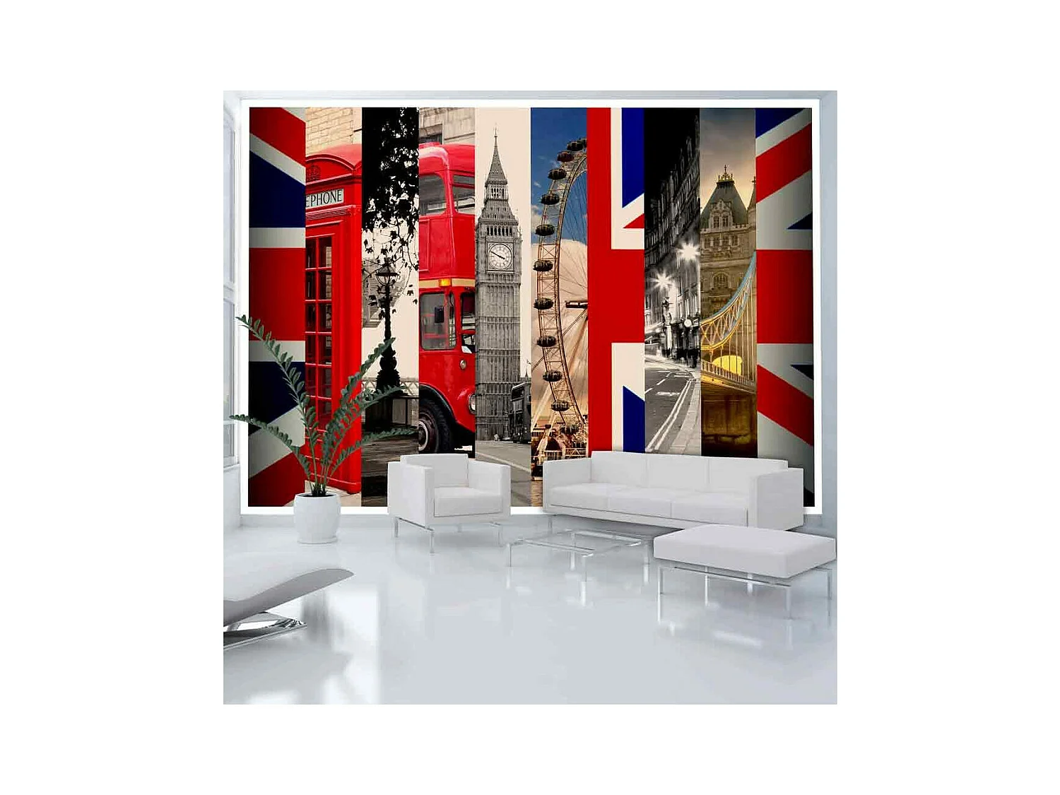 Papier Peint "London" 245 x 350 cm