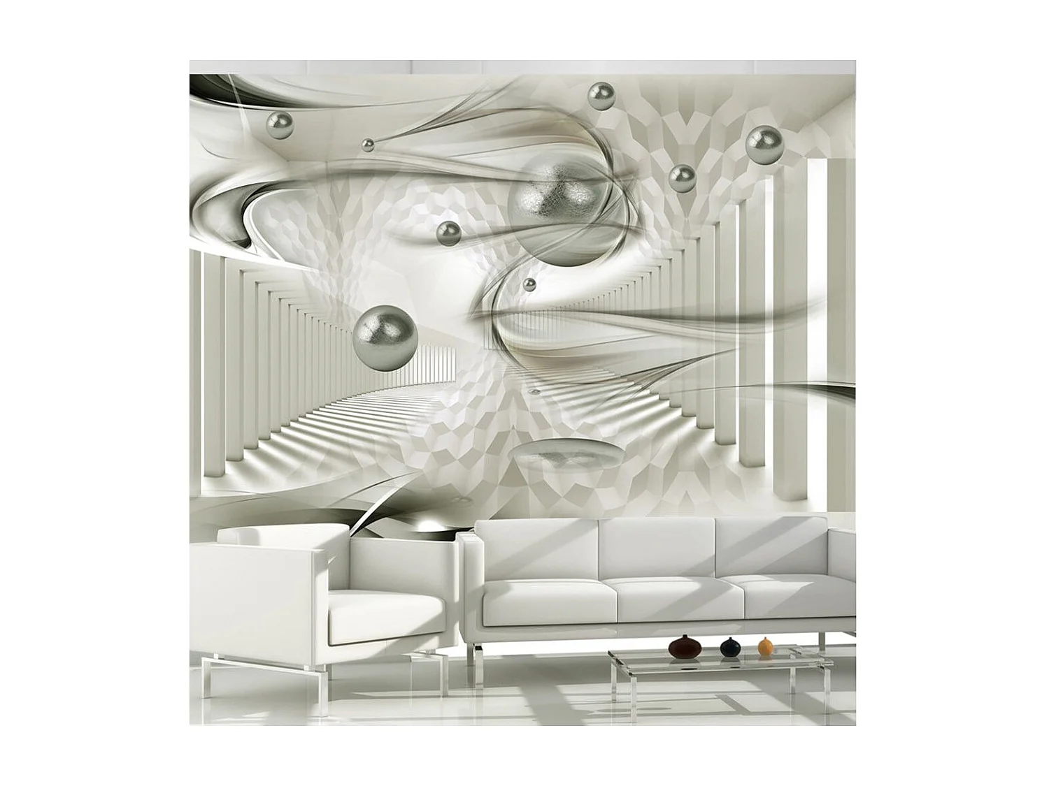 Papier Peint "Silver Bullets" 175 x 250 cm