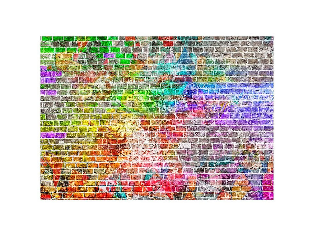 Papier Peint "Rainbow Wall" 280 x 400 cm