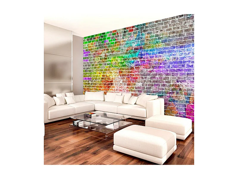 Papier Peint "Rainbow Wall" 280 x 400 cm