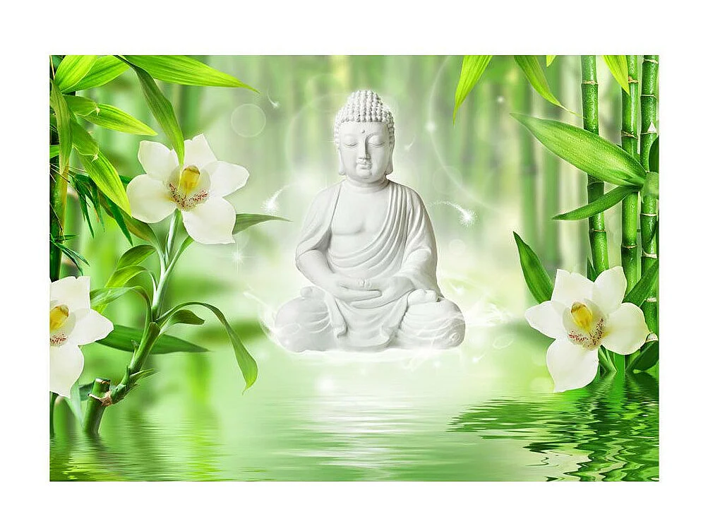 Papier Peint "Buddha & Nature" 175 x 250 cm