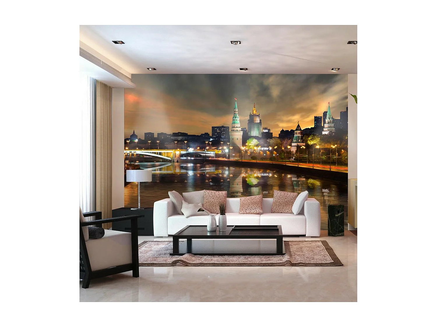 Papier Peint "Cloudy Evening" 105 x 150 cm