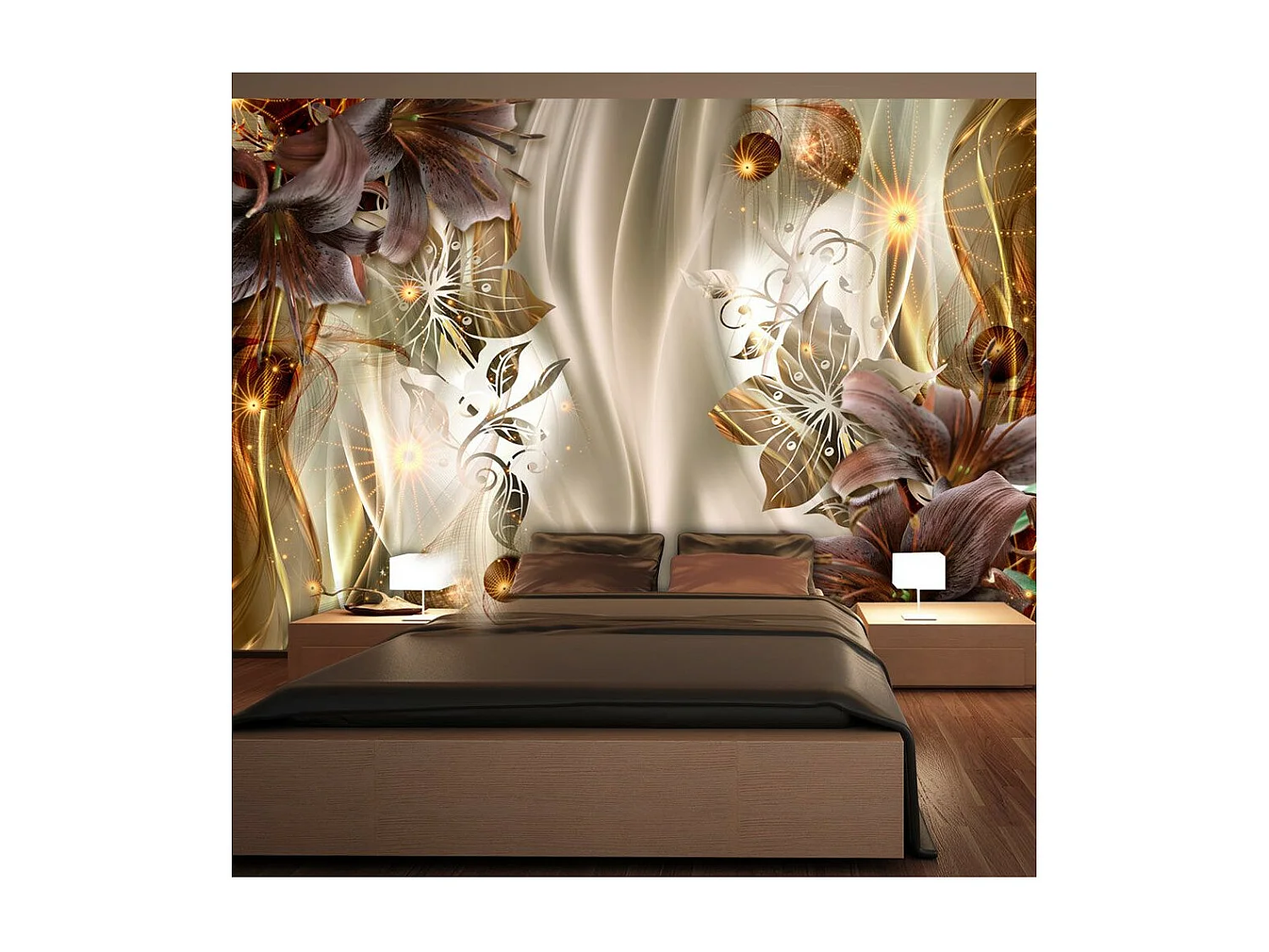 Papier Peint "Amber Land" 245 x 350 cm