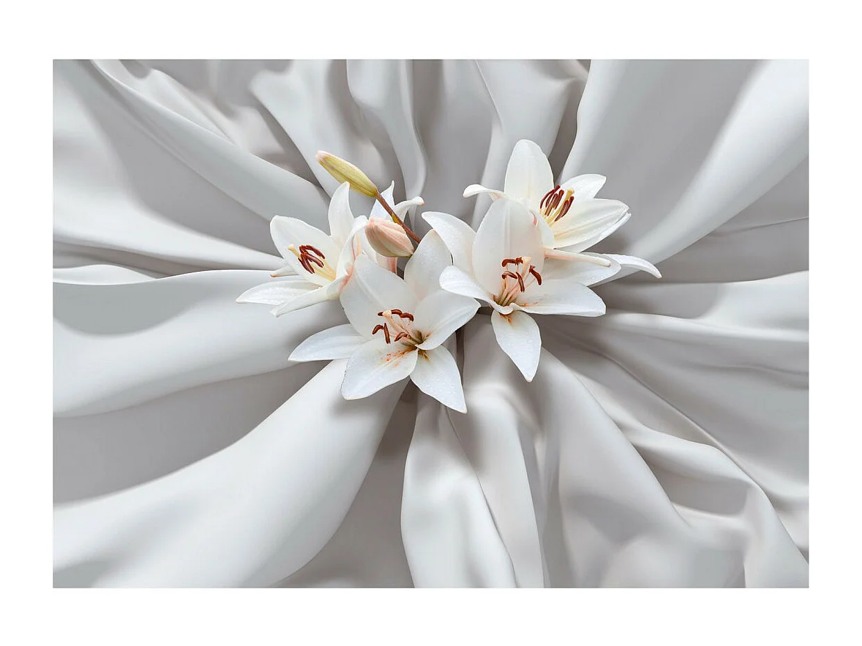 Papier Peint "Sensual Lilies" 140 x 200 cm