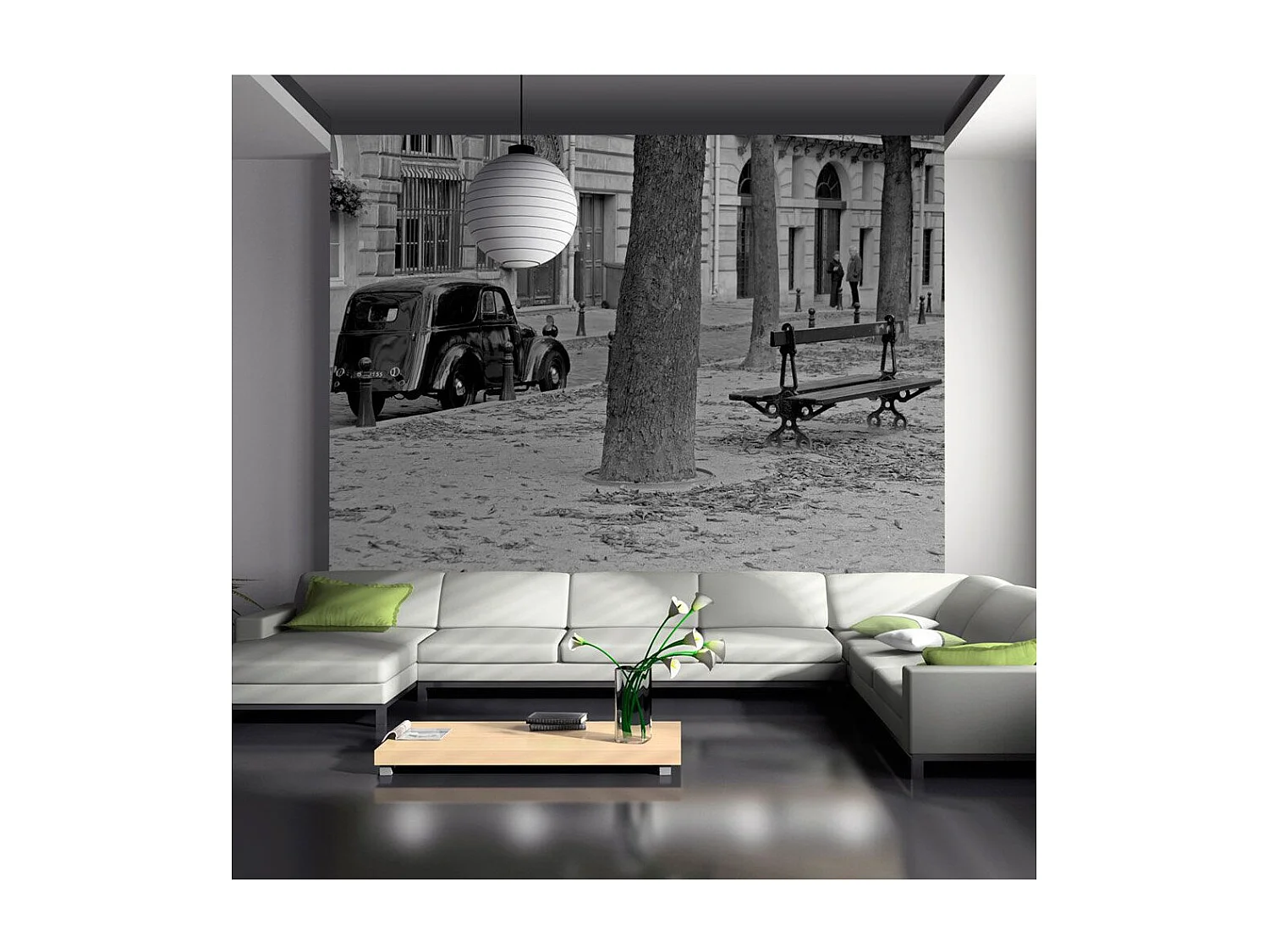 Papier Peint "Balade à Paris" 231 x 300 cm