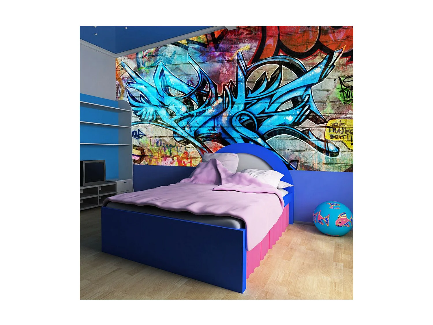 Papier Peint II "Art Crime" 270 x 350 cm