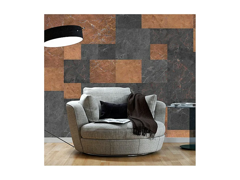 Papier Peint "Marble Mosaic" 50x1000cm