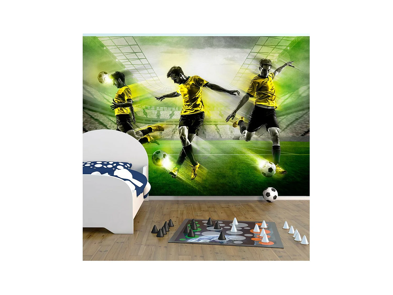 Papier Peint "Let's Play!" 70 x 100 cm