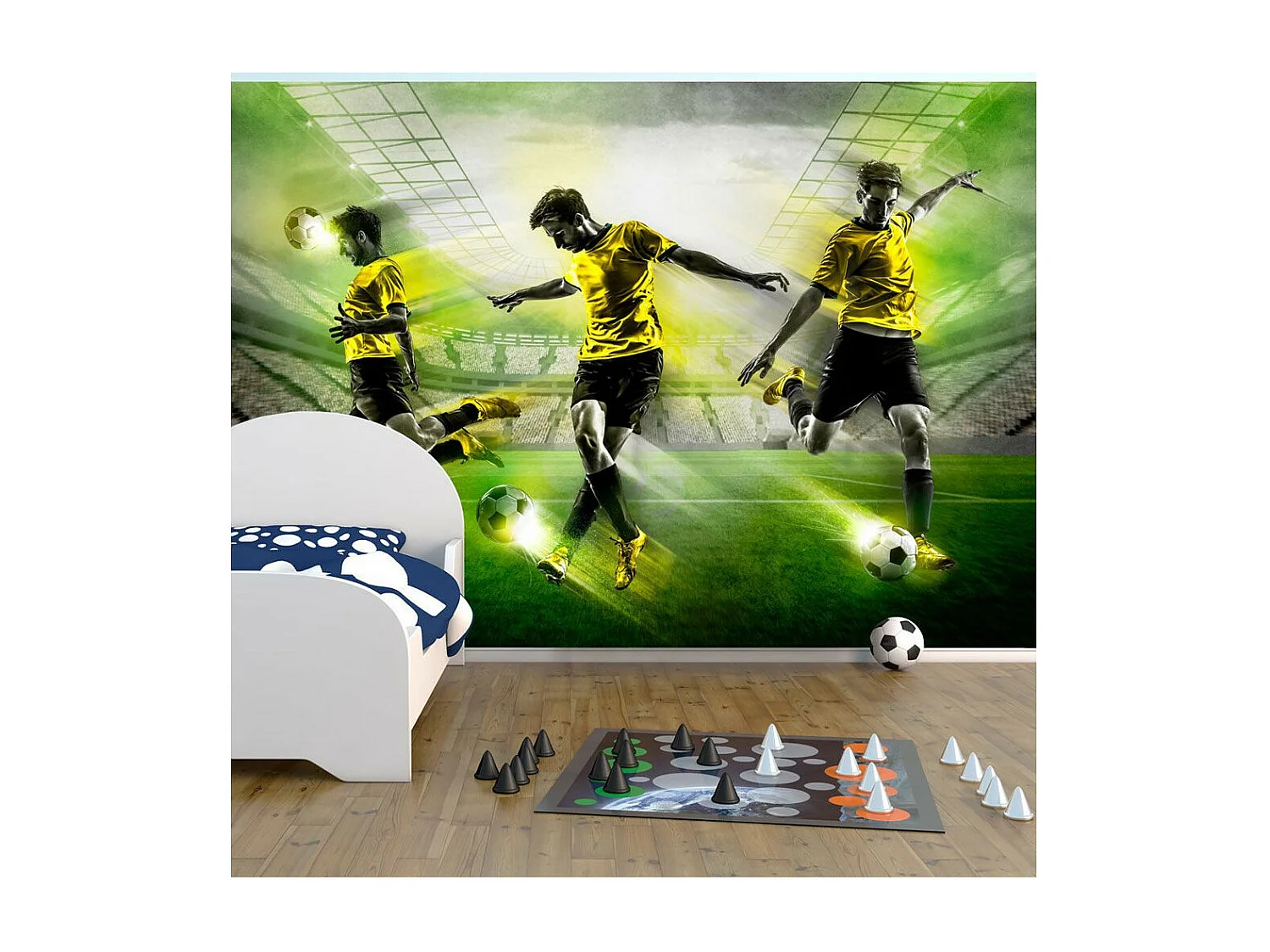 Papier Peint "Let's Play!" 70 x 100 cm