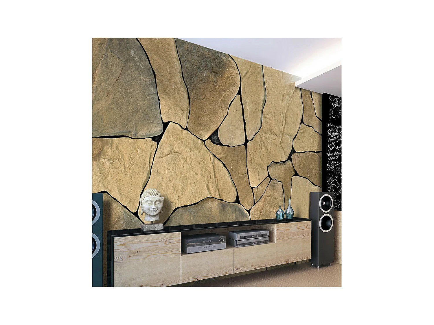 Papier Peint "Giallo California" 140 x 200 cm