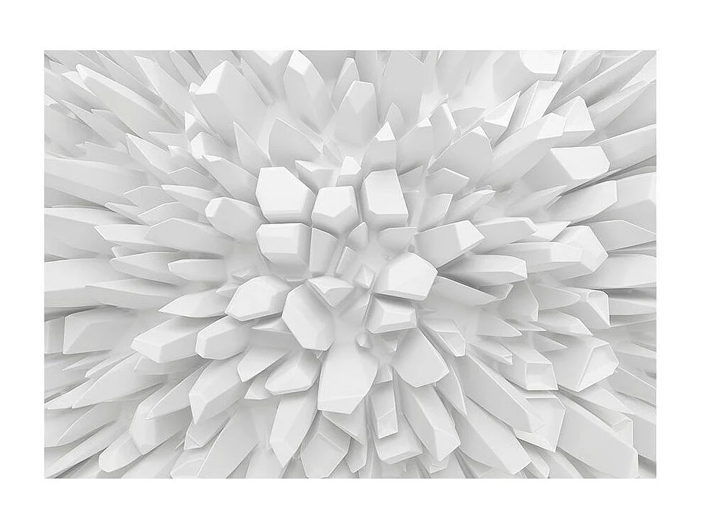 Papier Peint "White Dahlia" 210 x 300 cm