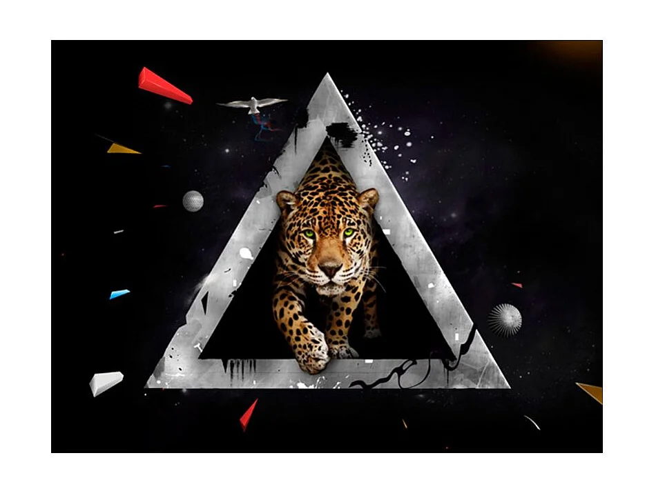 Papier Peint "Vision Sauvage de l'avenir" 193 x 250 cm