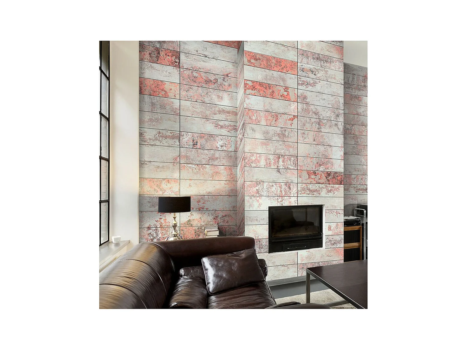 Papier Peint "Orange Marble" 50x1000cm