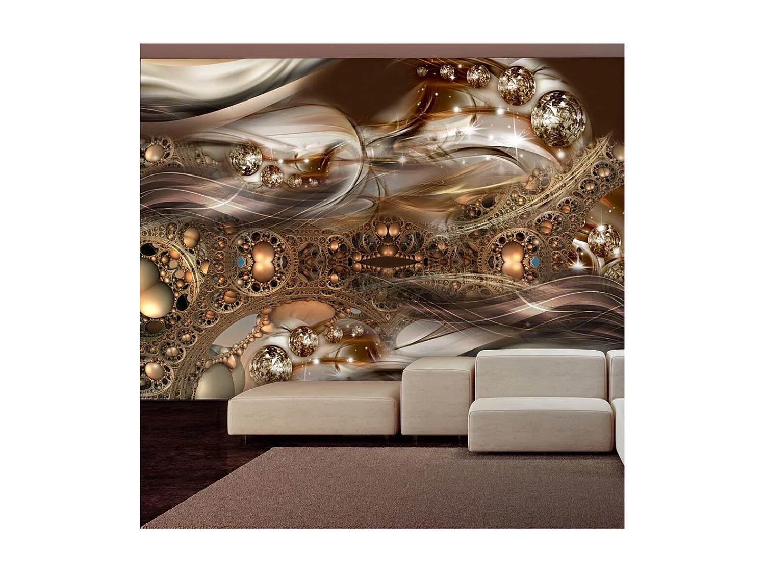 Papier Peint "Jewel of Bronze" 210 x 300 cm