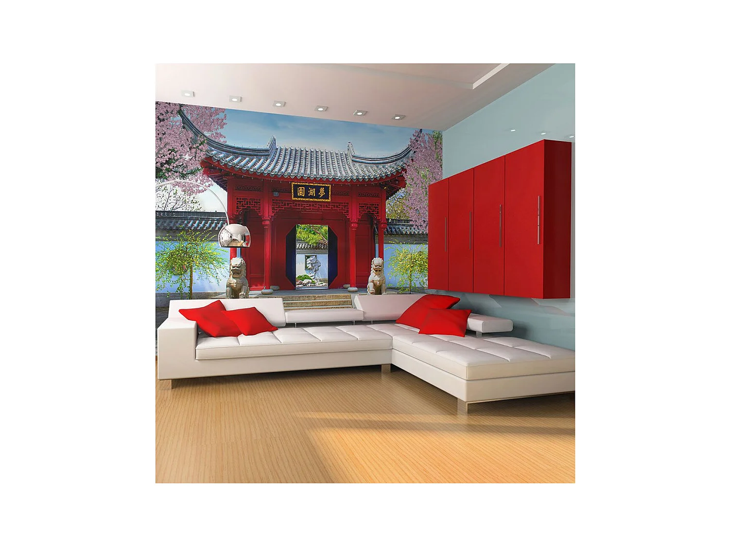 Papier Peint "Chinese Botanical Garden of Montreal" 231 x 300 cm