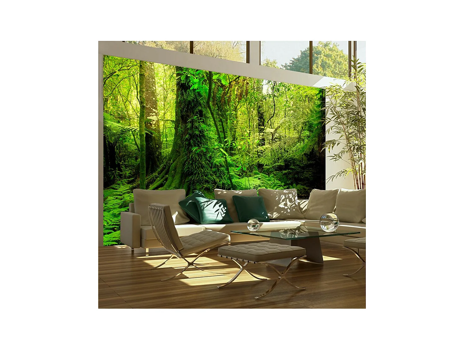 Papier Peint "Jungle" 193 x 250 cm