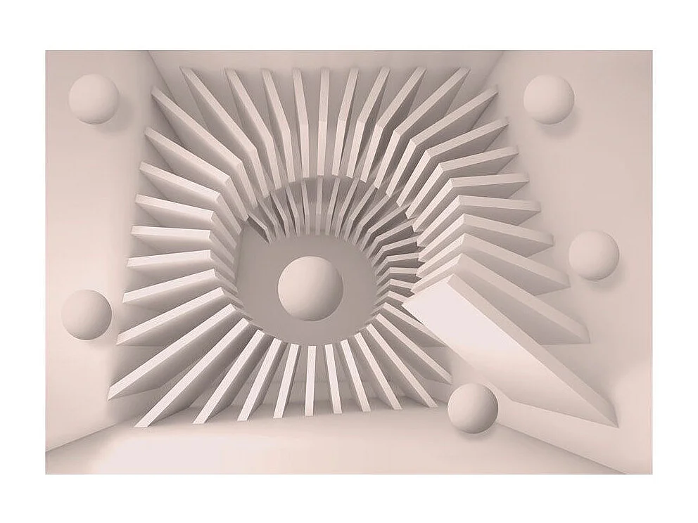 Papier Peint "Sand Chamber" 210 x 300 cm