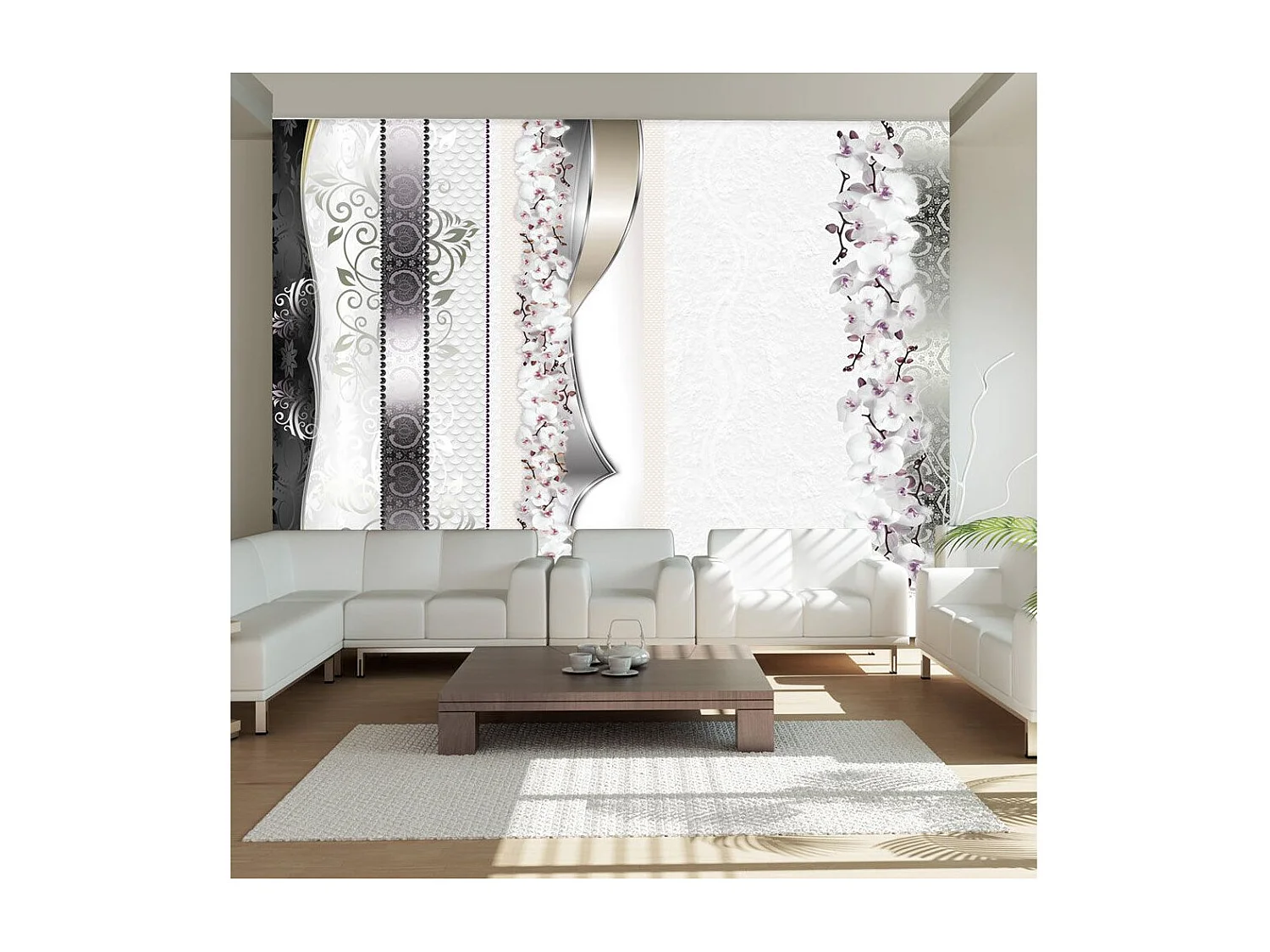 Papier Peint "Parade of Orchids" 105 x 150 cm