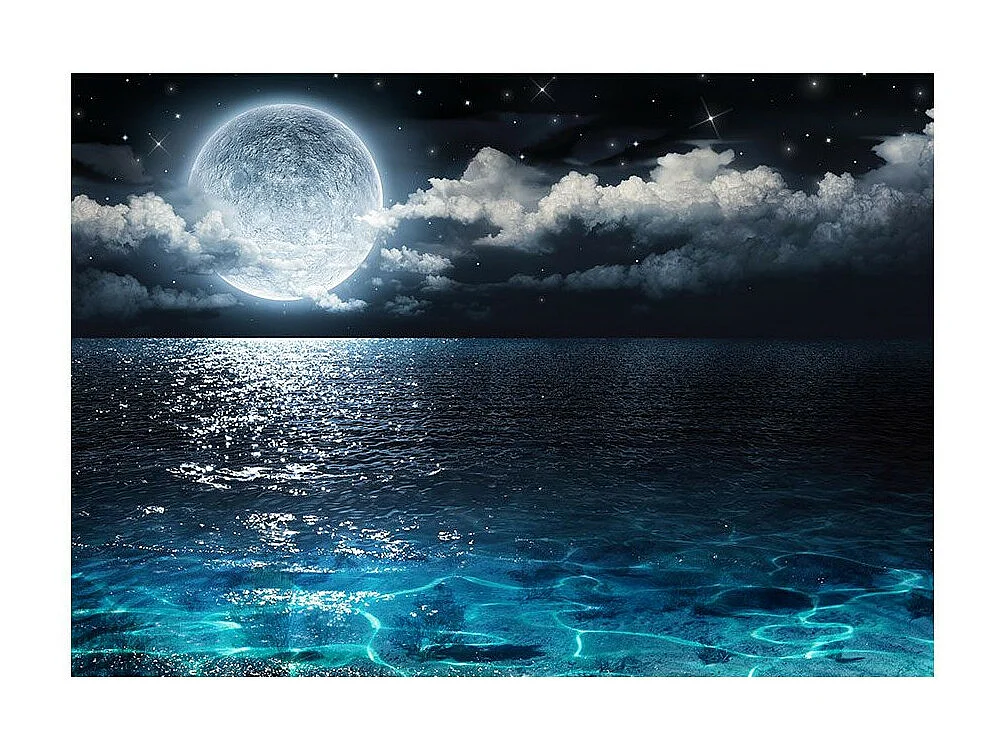 Papier Peint "Blue Lagoon" 210 x 300 cm