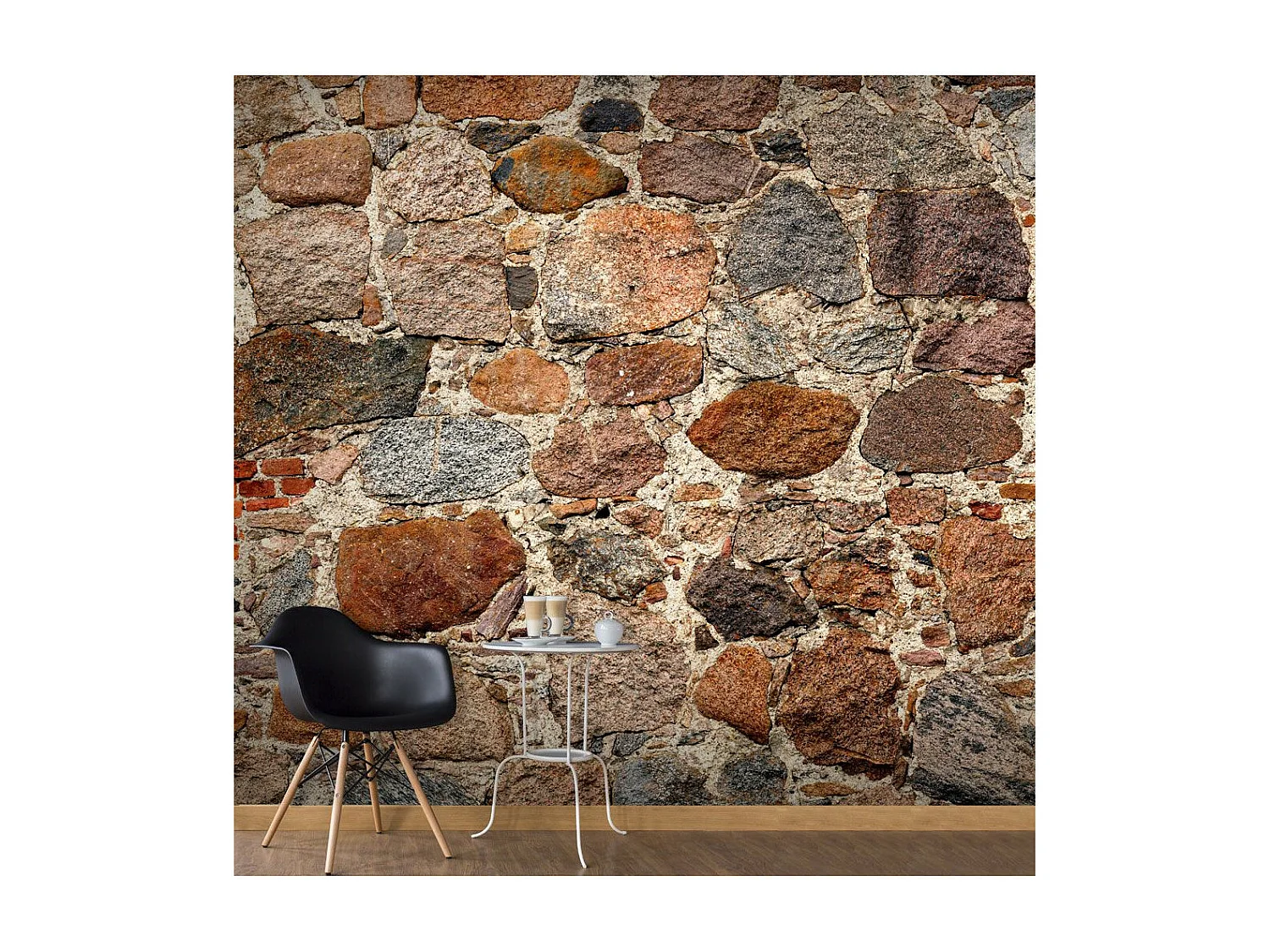 Papier Peint "Stony Artistry" 140 x 200 cm