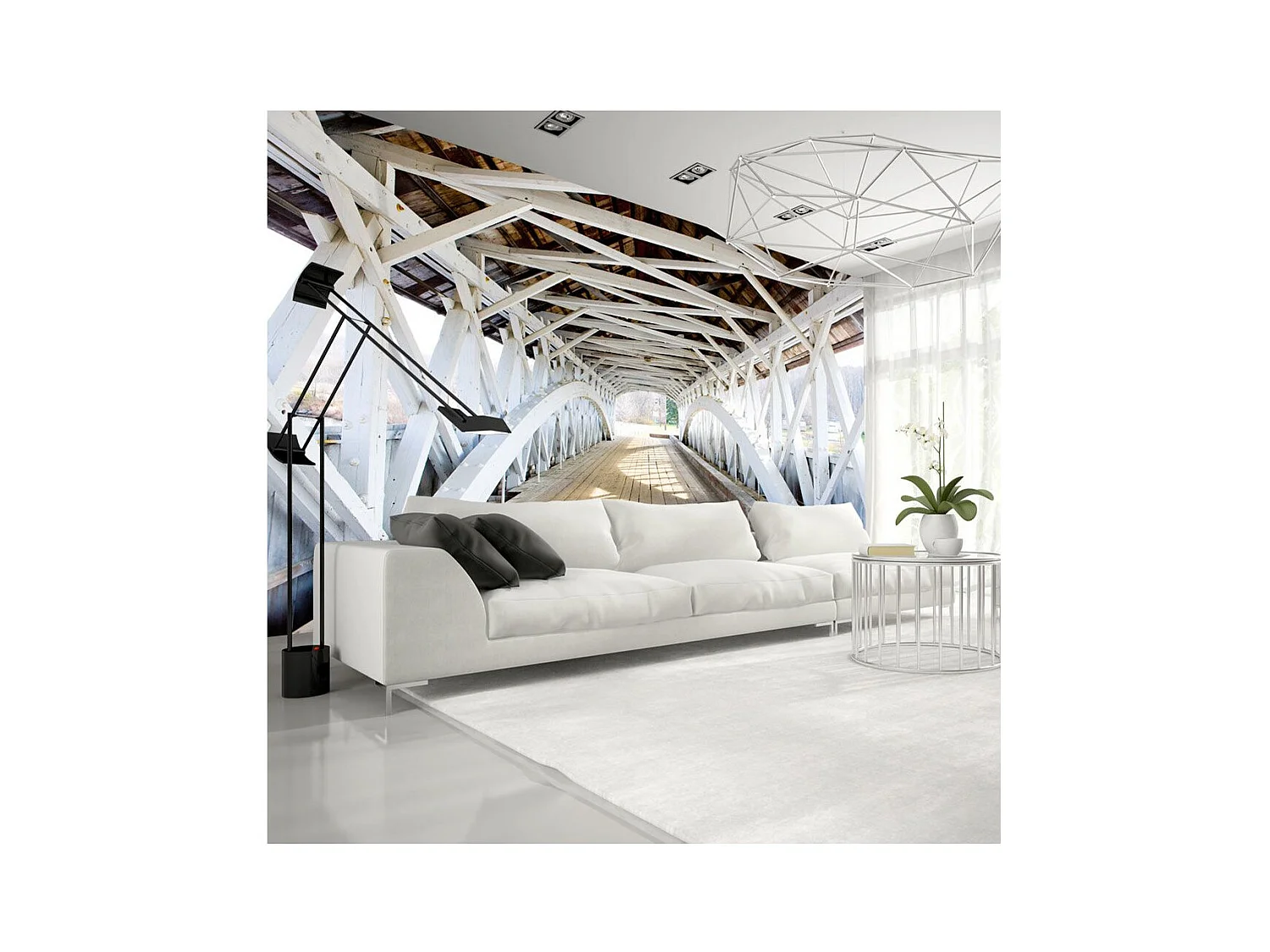 Papier Peint "Old Bridge" 245 x 350 cm