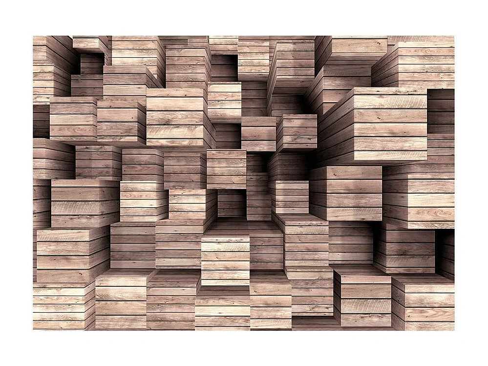 Papier Peint "Wooden Finesse" 140 x 200 cm