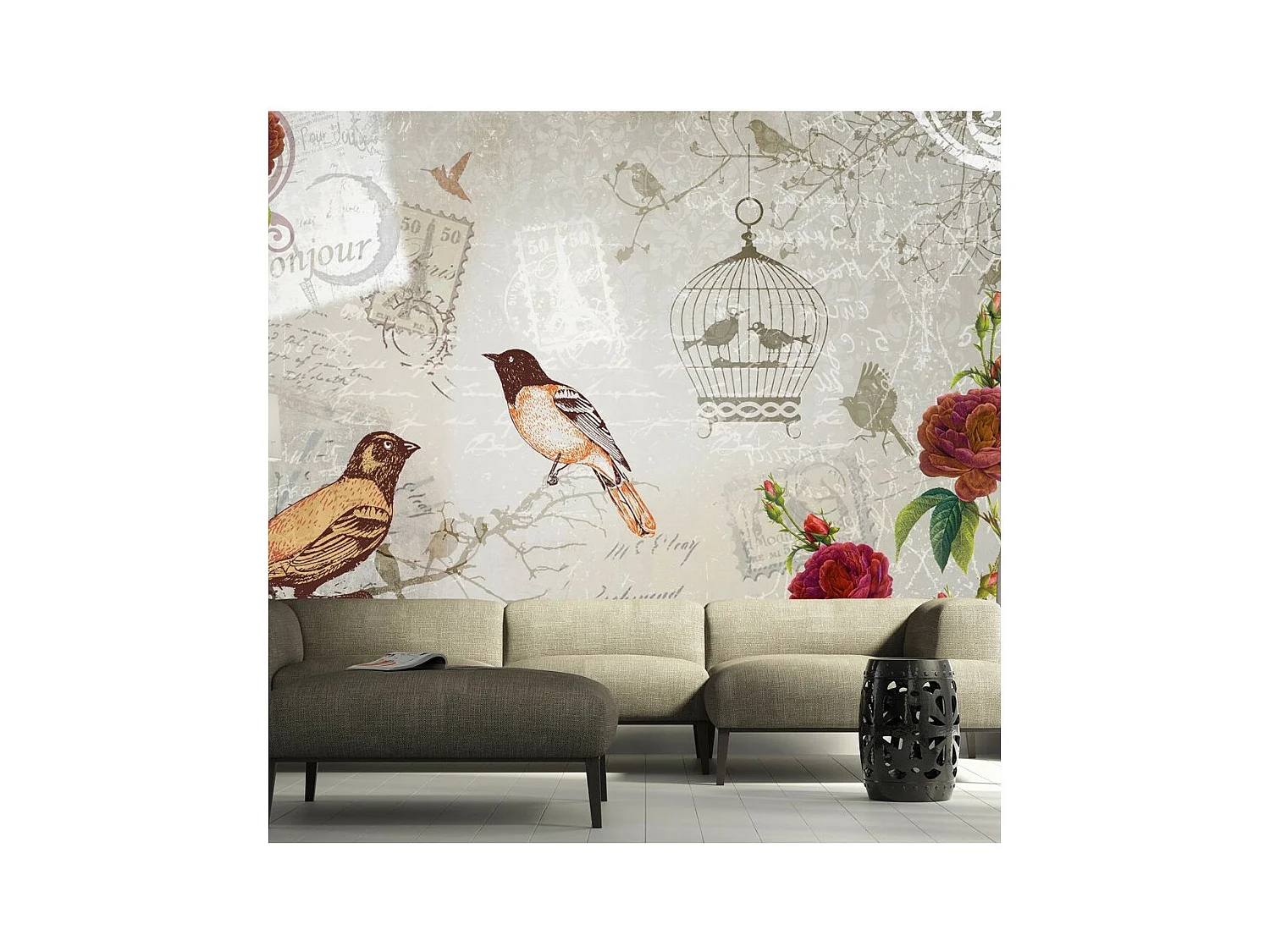 Papier Peint "Good Morning" 140 x 200 cm