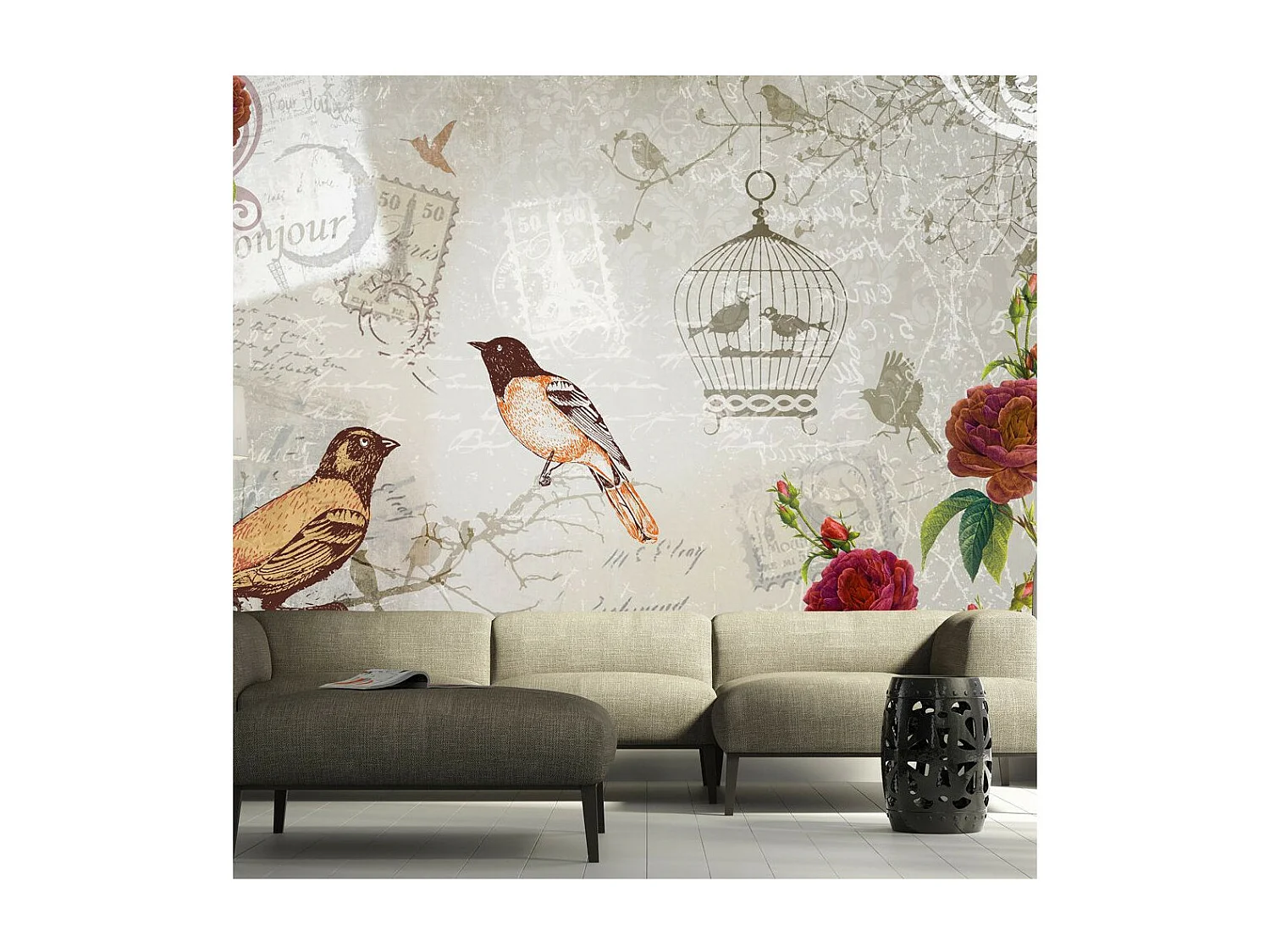 Papier Peint "Good Morning" 140 x 200 cm