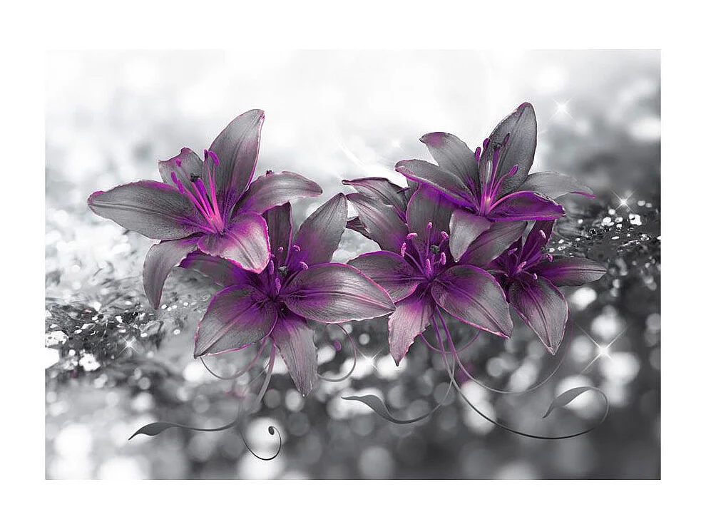 Papier Peint "Secret of the Lily" 140 x 200 cm