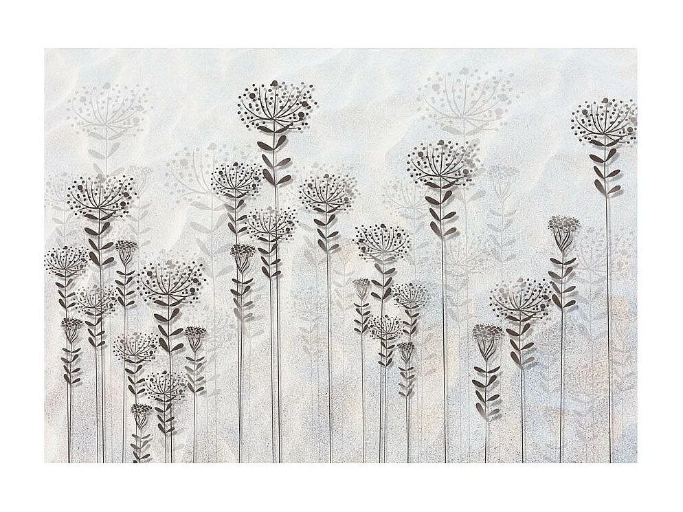 Papier Peint "Winter Garden" 105 x 150 cm