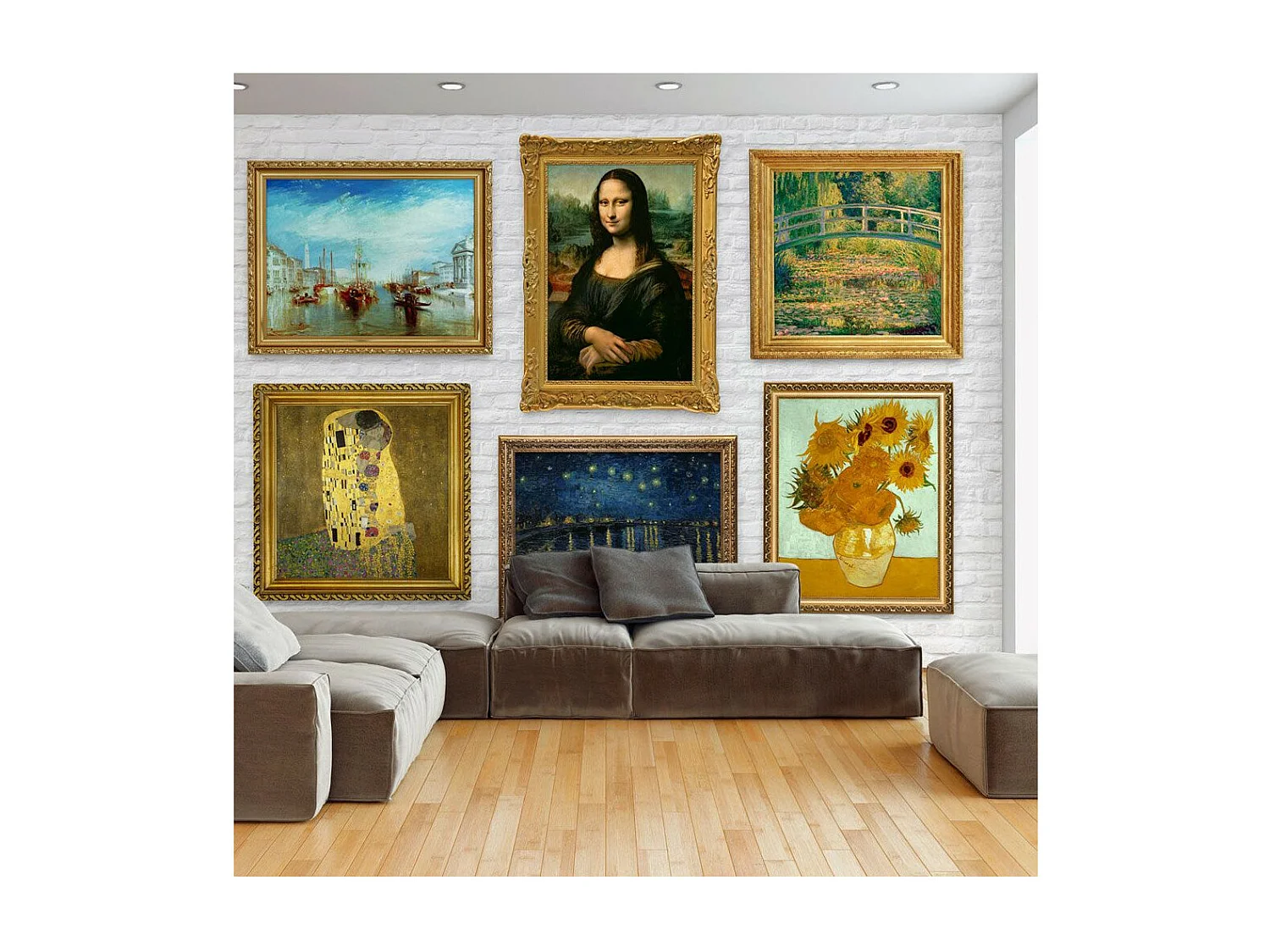 Papier Peint "Wall of Treasures" 105 x 150 cm