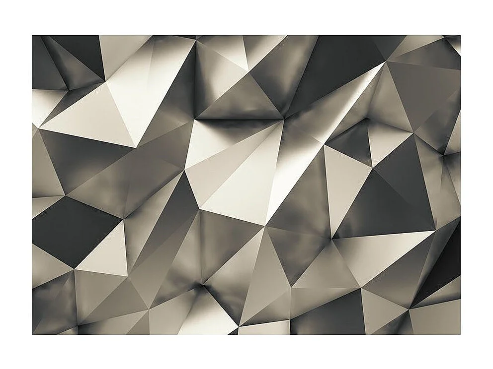Papier Peint "Cosmic Silver" 105 x 150 cm