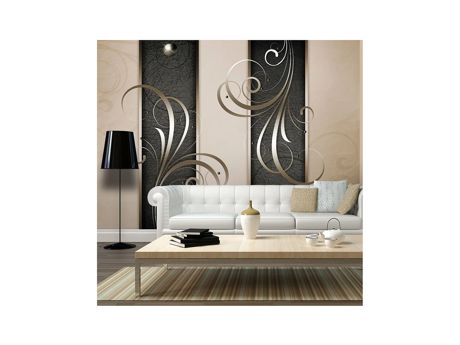 Papier Peint "Duo Romantique" 210 x 300 cm