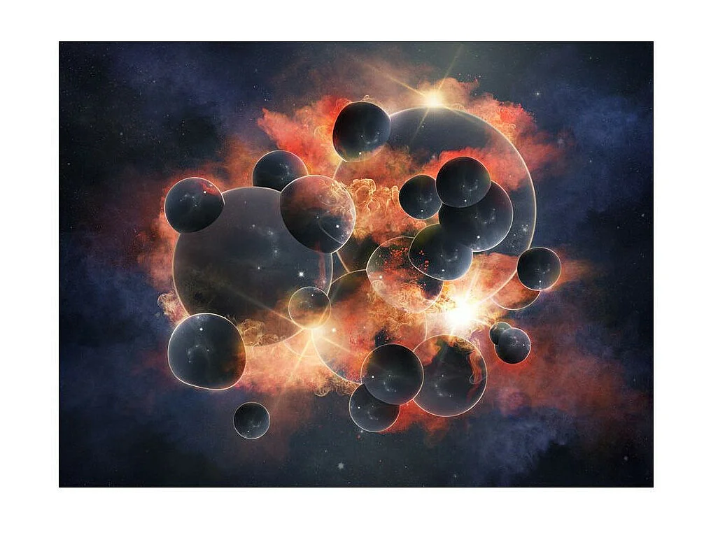 Papier Peint "Rayonnement Alpha" 231 x 300 cm