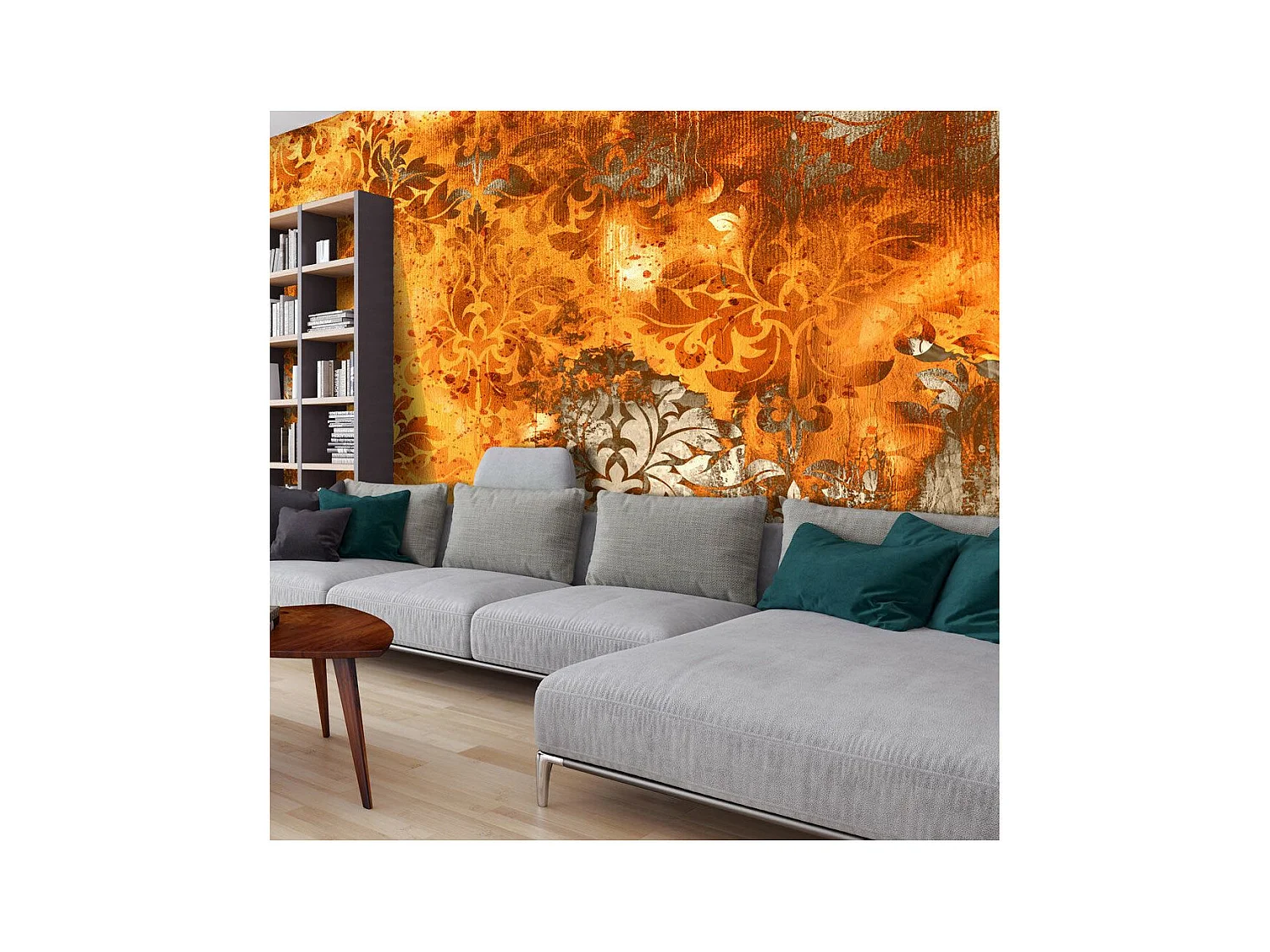 Papier Peint XXL "Flames of the Past" 280x500cm