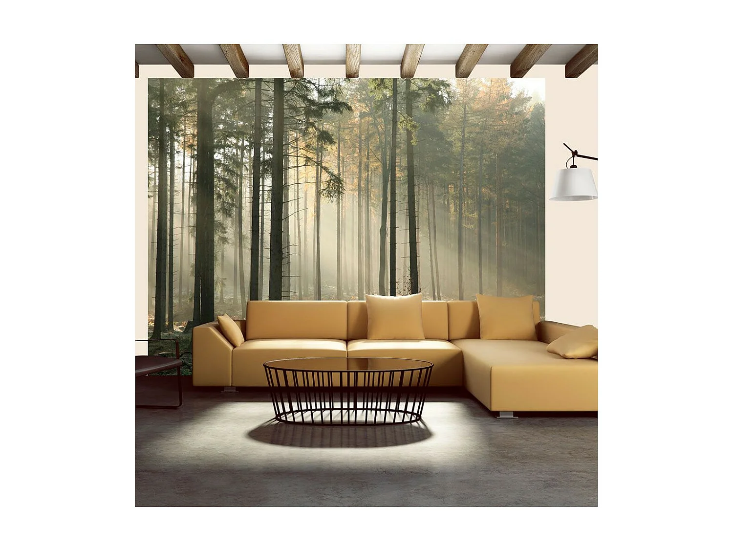 Papier Peint "Foggy November Morning" 270 x 350 cm