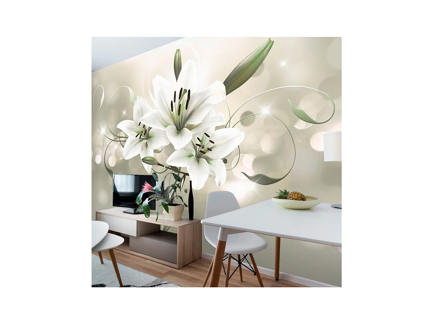 Papier Peint "Lily Flower of Masters" 210 x 300 cm