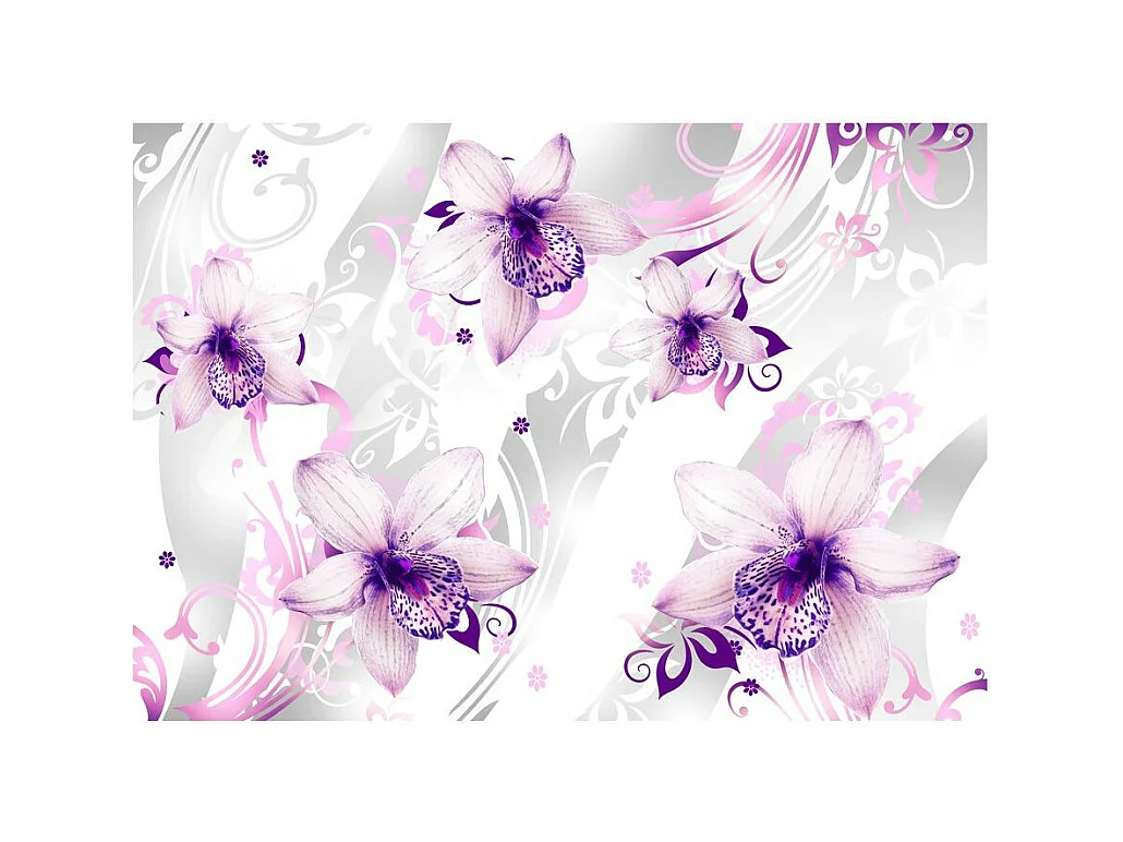 Papier Peint "Sounds of Subtlety Violet" 70 x 100 cm