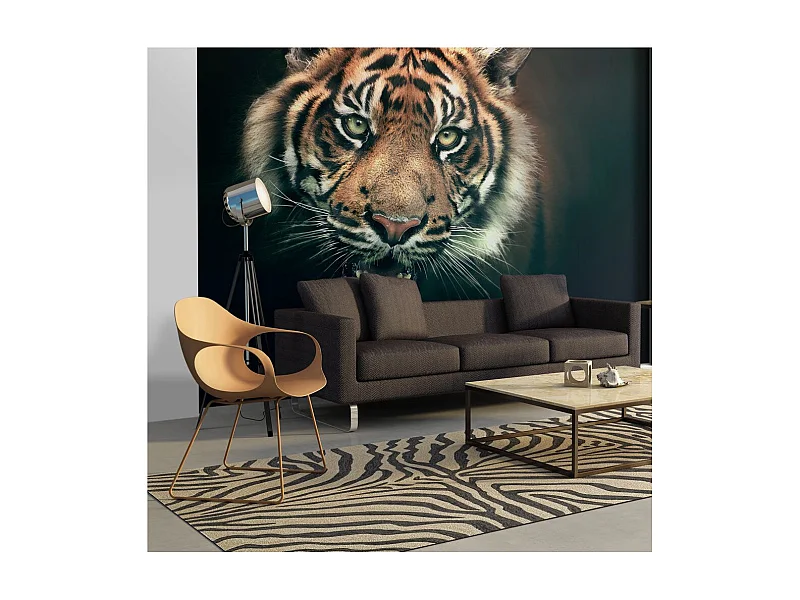 Papier Peint "Tigre du Bengale" 154 x 200 cm