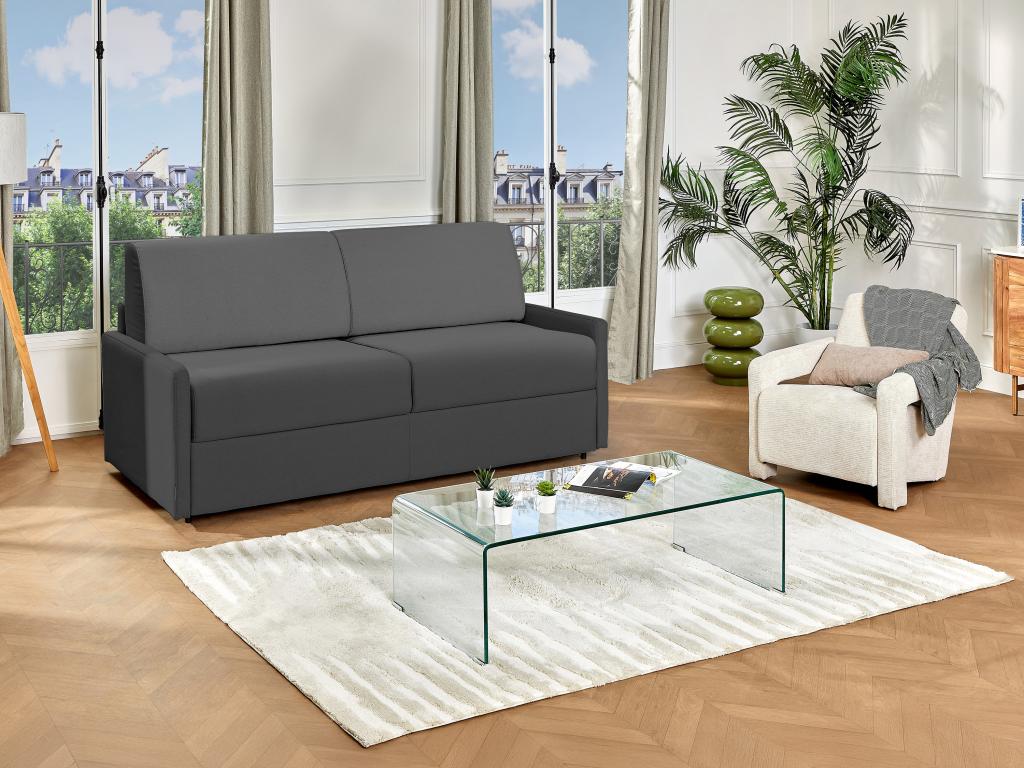 Schlafsofa 3-Sitzer - Liegefläche: 140 cm - Matratzenhöhe: 22 cm - Stoff - günstig online kaufen