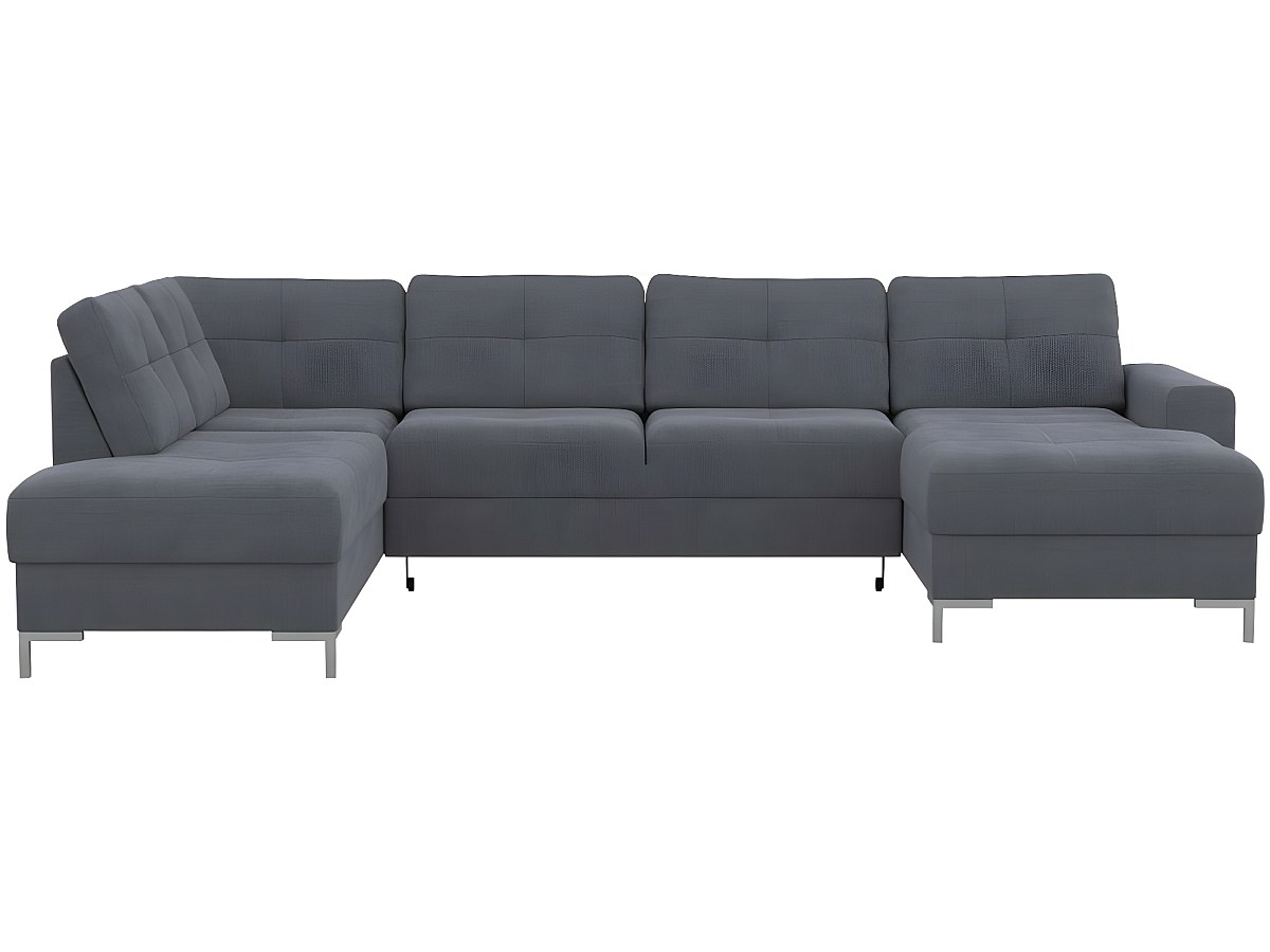 Wohnlandschaft Schlaffunktion JENSEN Anthrazit - Ecke Links