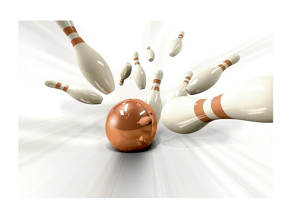 Papier Peint "Bowling" 210 x 300 cm