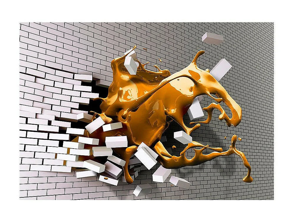 Papier Peint "Inspiration de Safran" 245 x 350 cm