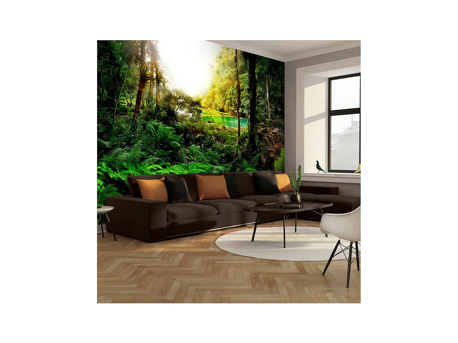 Papier Peint "In Tropics" 210 x 300 cm