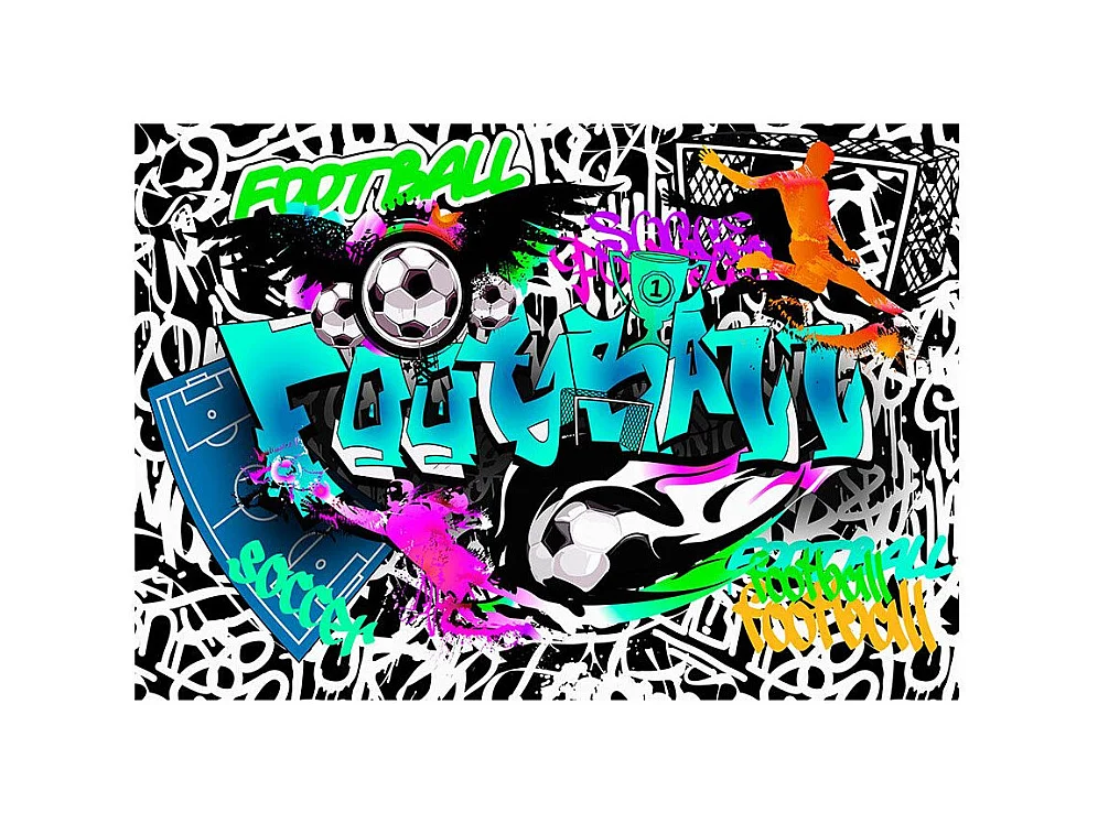 Papier Peint "Sports Graffiti" 280 x 400 cm