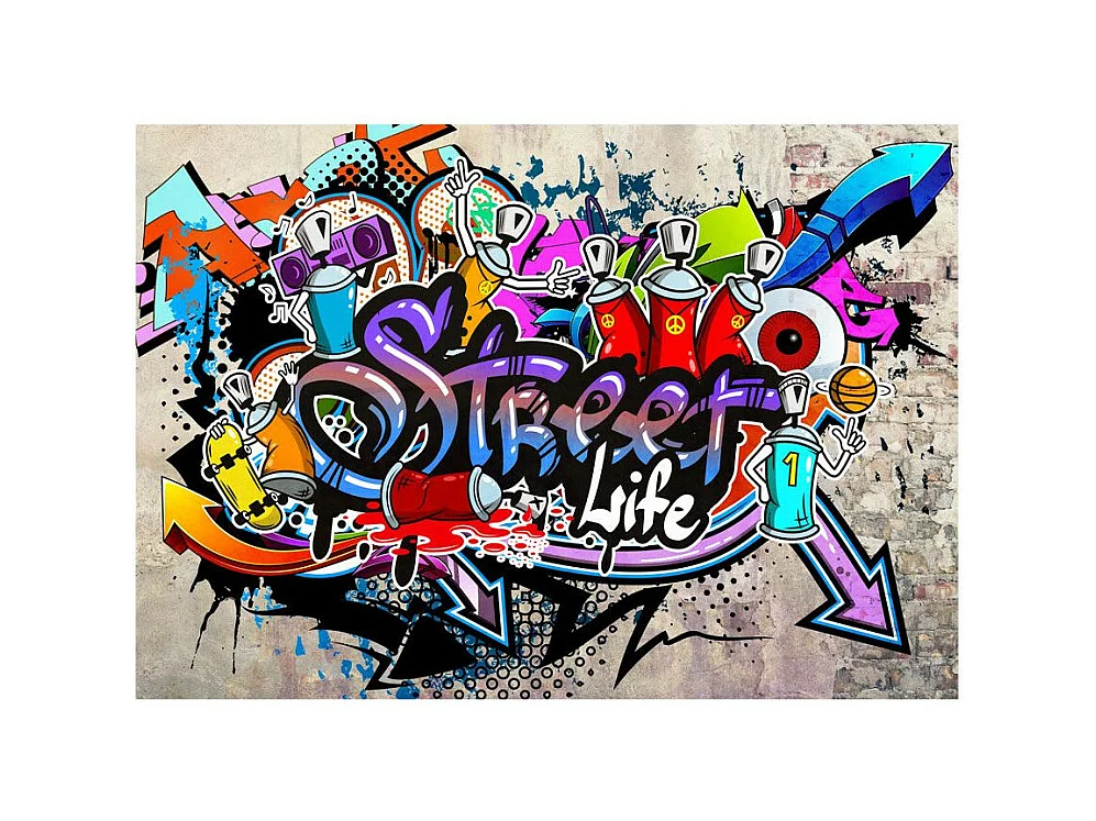 Papier Peint "Street Game" 280 x 400 cm
