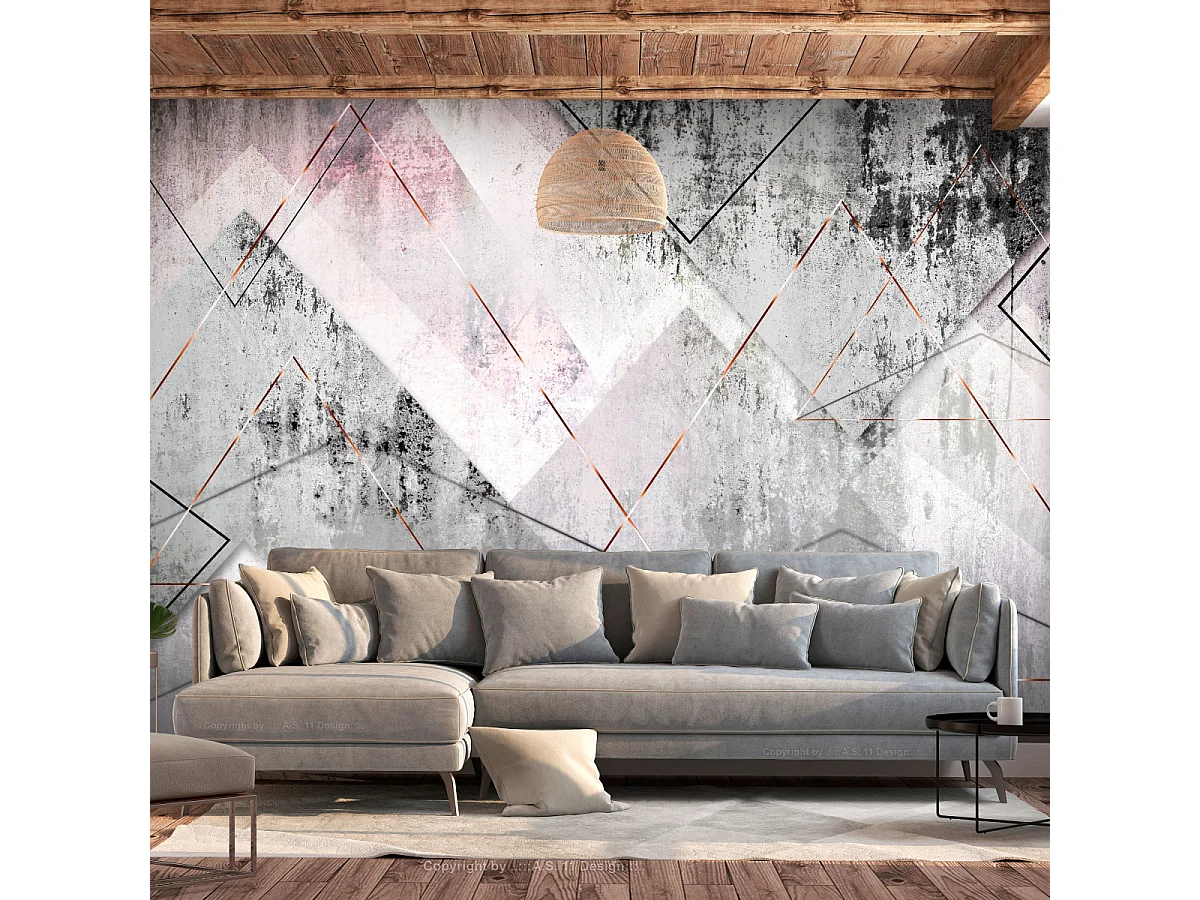 Papier Peint "Triangular Perspective" 105 x 150 cm