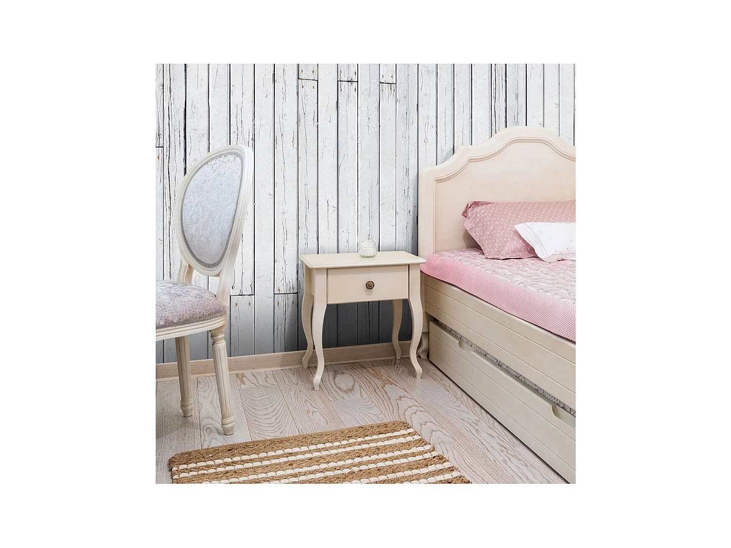 Papier Peint "Milky Land" 50x1000cm