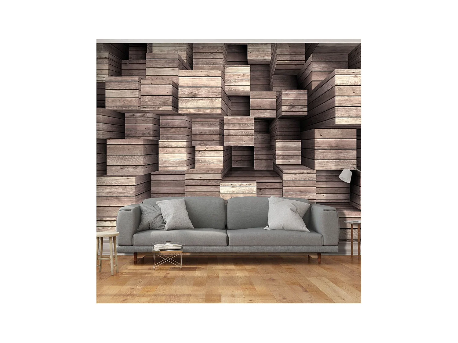 Papier Peint "Wooden Finesse" 105 x 150 cm