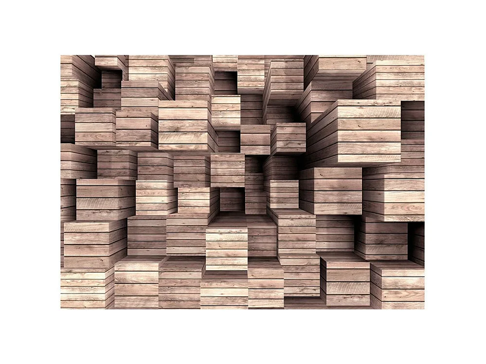 Papier Peint "Wooden Finesse" 105 x 150 cm